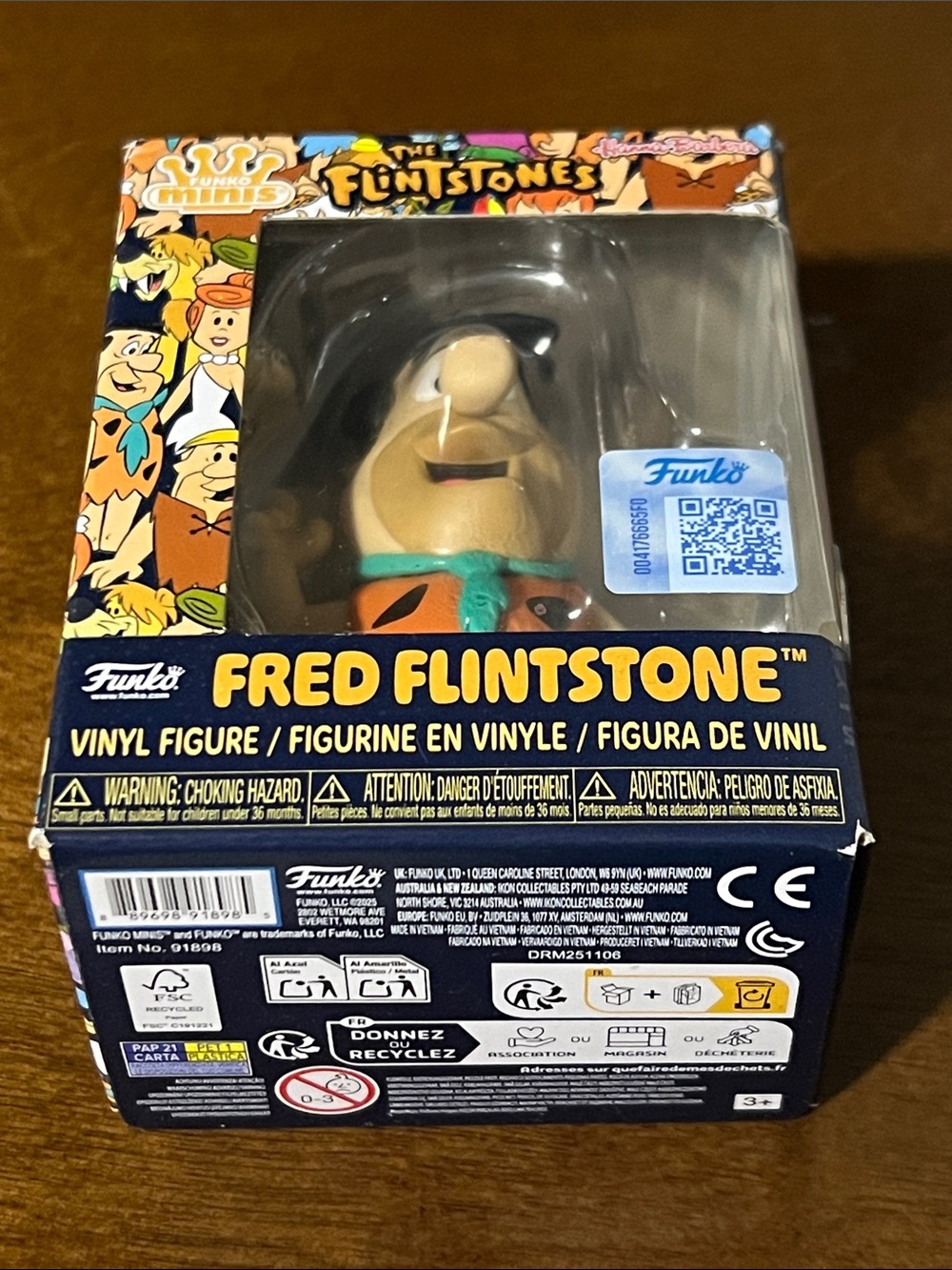 Fred Flintstone Funko Vinyl Figure - Picture 6 of 6